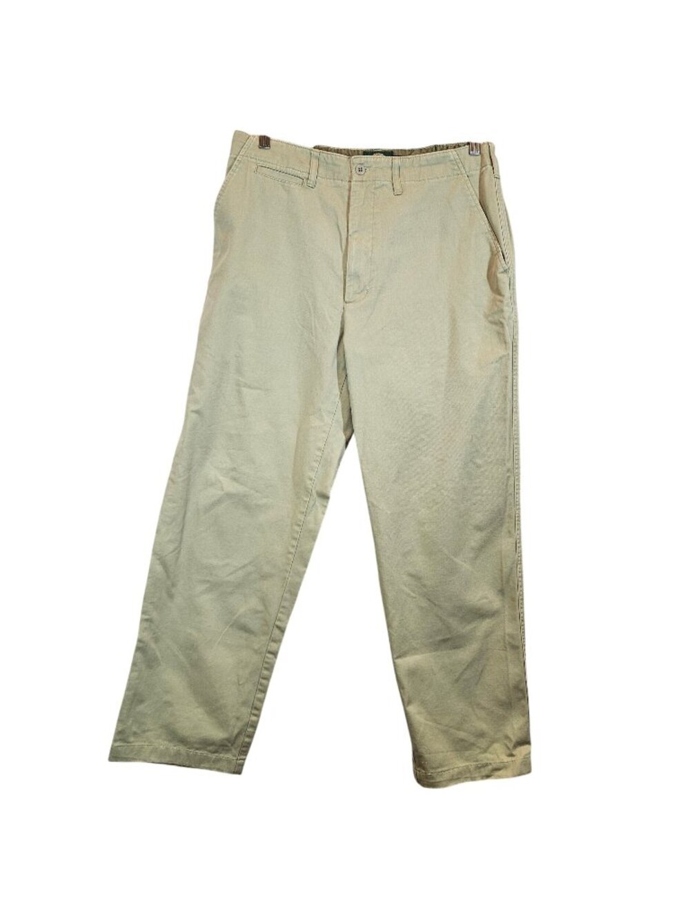 Cabelas Mens 34 Khaki Outdoor Chino Pants outdoor 100% Cotton gorpcore work